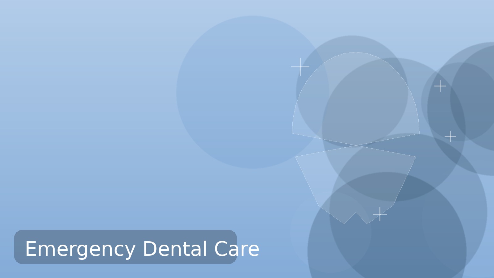 Emergency dental care for tooth pain and urgent issues